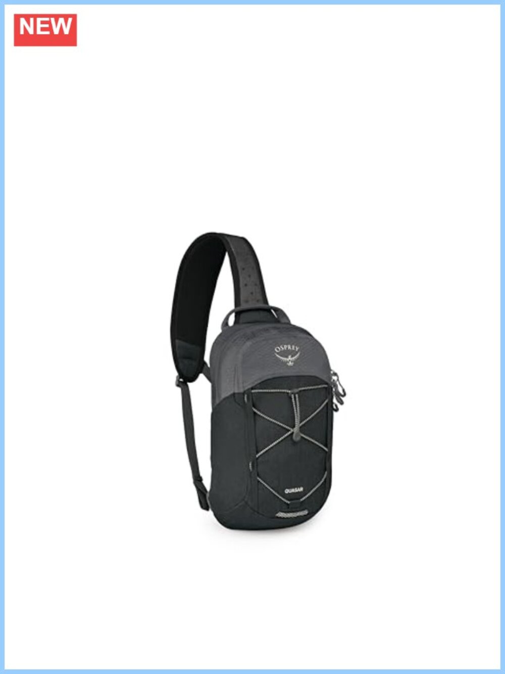 Osprey Quasar Shoulder Sling Bag Crossbody Nylon Recycled AirScape Backpanel